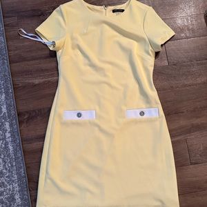 Tommy Hilfiger Dresses | Yellow Dress!! Worn Only